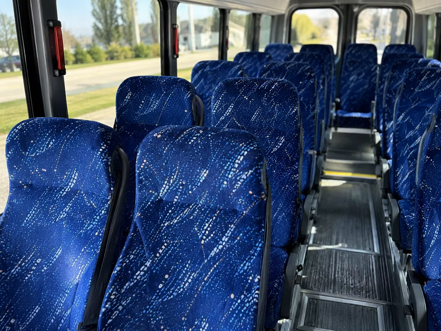 20 passenger minibus inside