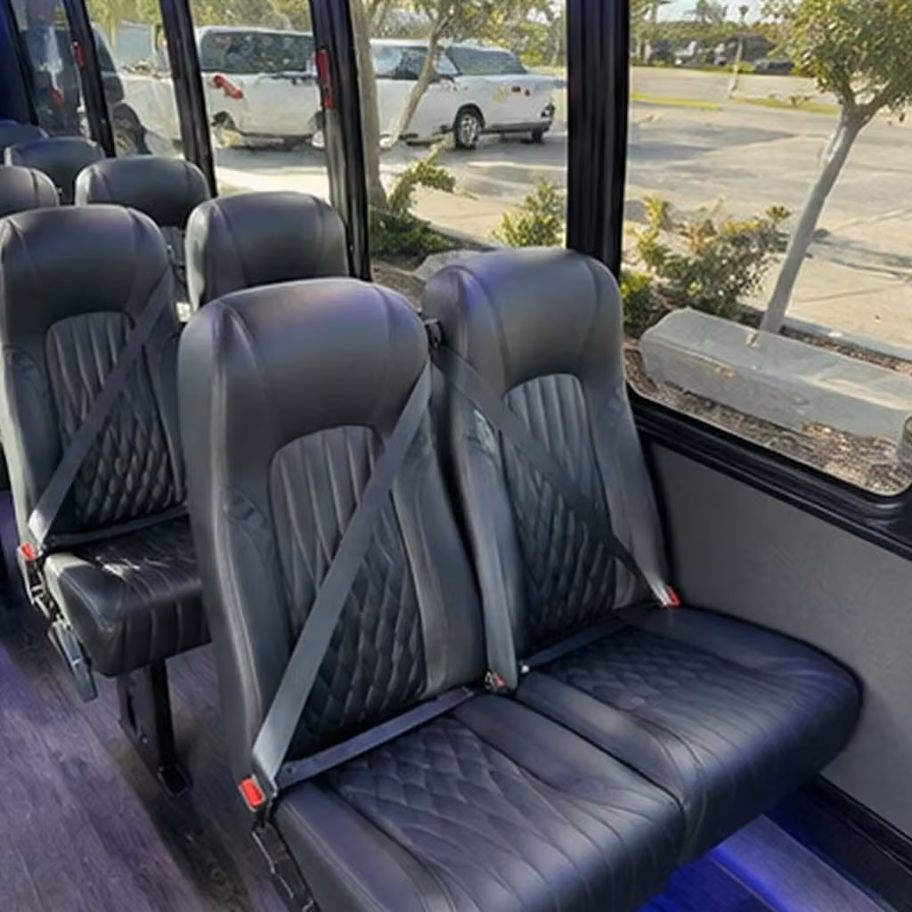35 passenger minibus interior
