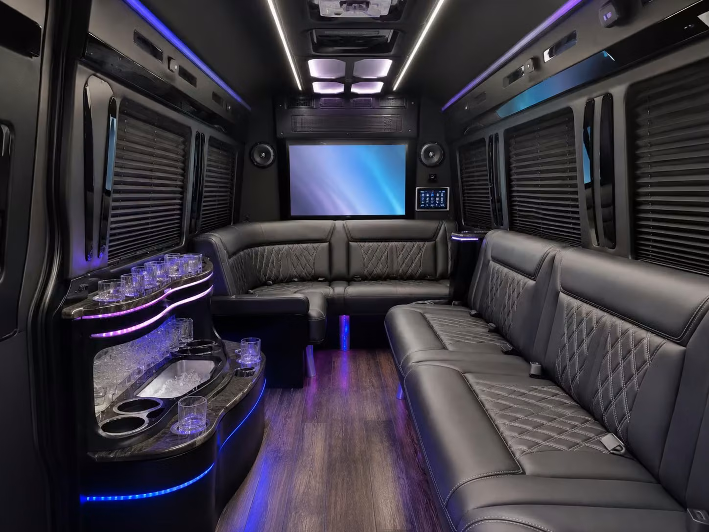 bus rental options for santa clarita trips