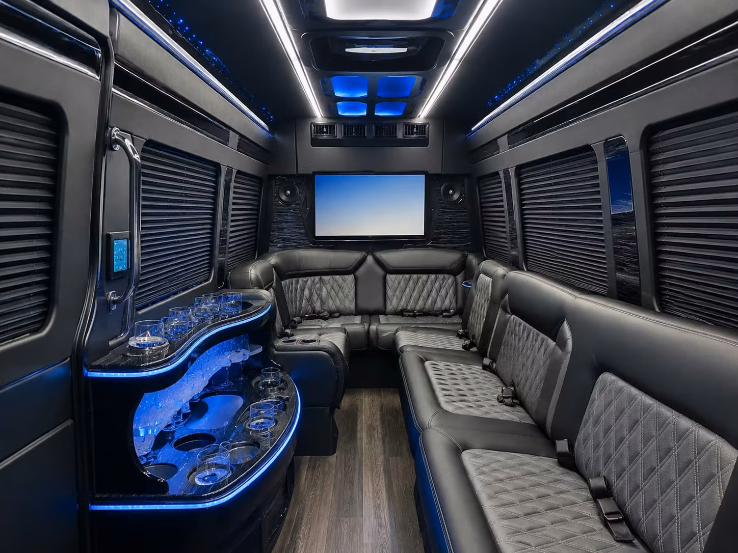 sprinter limousine inside